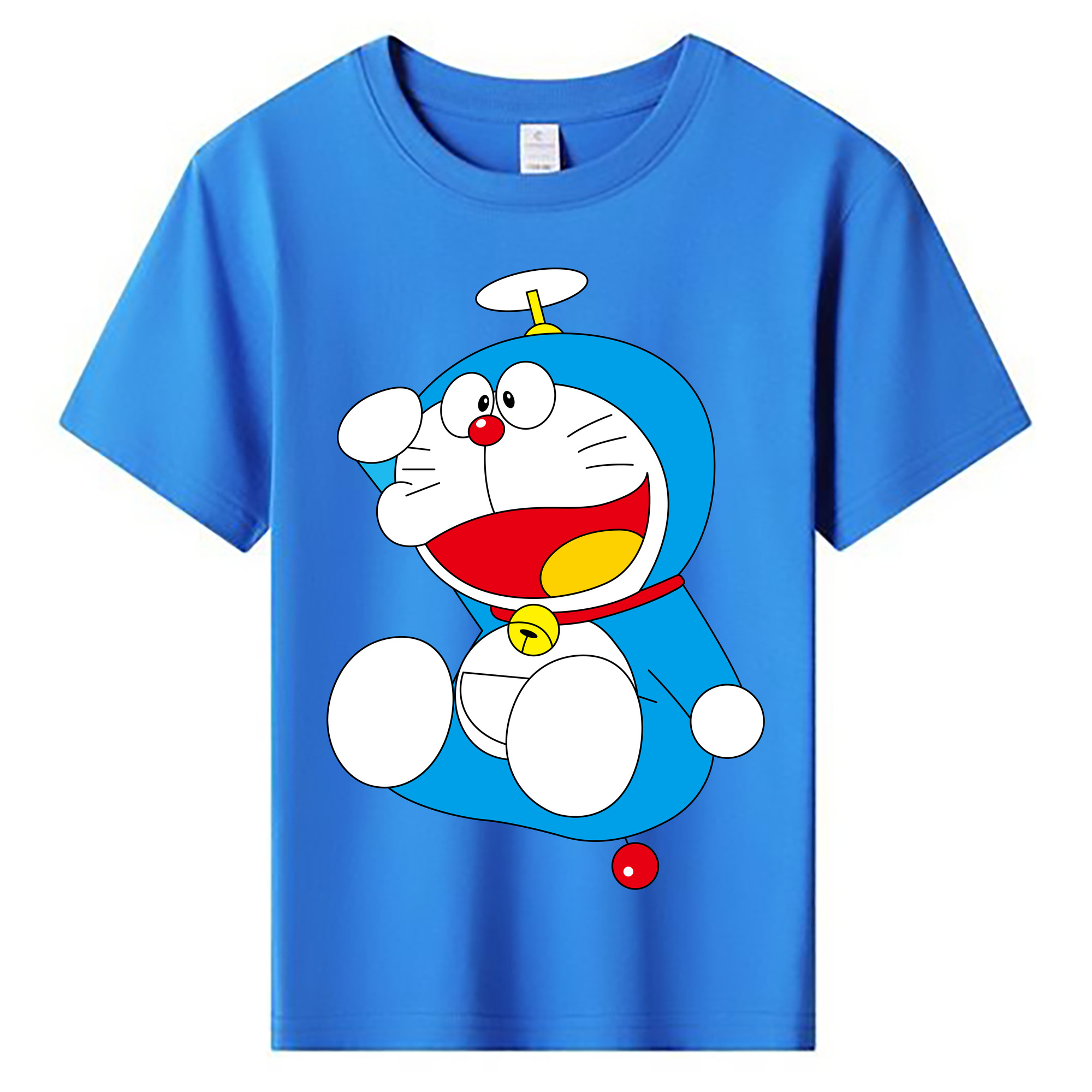（画像用） ドラえもん Doraemon 綿100％キッズTシャツ（フロントプリント）